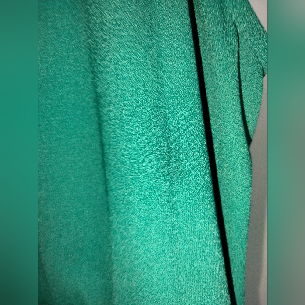 J. Jill (Size 2X) Green Stretch V-Neck Surplice Sleeveless Midi Dress (NEW-NWT) - Picture 9 of 16